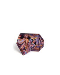 Canali | Multicolor Leafy Paisley Classic Tie for Men | Lyst