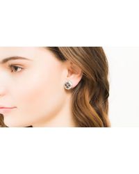 John Hardy | Black Legends Naga Button Earrings | Lyst