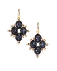 Alexis Bittar | Metallic Elements Dark Alchemy Hematite Doublet Spiky Drop Earrings | Lyst