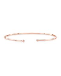 Anne Sisteron - Pink 14kt Rose Gold Cuff - Lyst