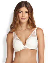 Chantelle | Beige Opera Padded Bra | Lyst
