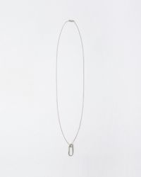 Alice Waese | Metallic Safety Pin Necklace | Lyst