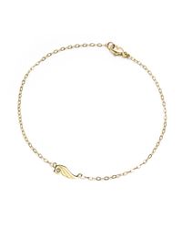 Lulu Frost - Metallic Code 18kt Wing Bracelet - Lyst