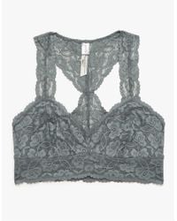 Need Supply Co. | White Galloon Lace Racerback Bra | Lyst