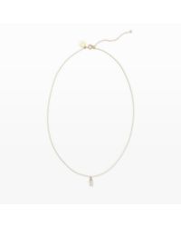 Club Monaco | Yellow Bing Bang Baguette Necklace | Lyst