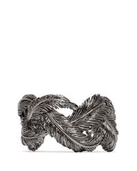Valentino | Gray Feather Cuff | Lyst