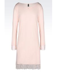 Emporio Armani | Pink Nightgown | Lyst