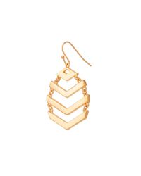 Trina Turk | Metallic Mini Chevron Flex Drop | Lyst