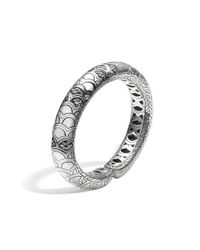 John Hardy | Naga Cuff With Black Sapphire | Lyst