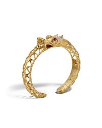 John Hardy | Metallic Legends Naga Dragon Kick Cuff | Lyst