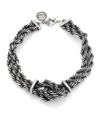 Giles & Brother | Metallic Heavy Rope Chain Loop Necklace | Lyst