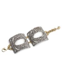 Lulu Frost - Metallic Cut-steel Cuff #10 - Lyst