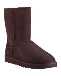 UGG | Classic Short Boot Chocolate Brown | Lyst