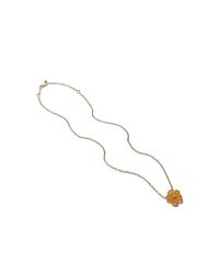 Ferragamo | Orange Flower Necklace | Lyst