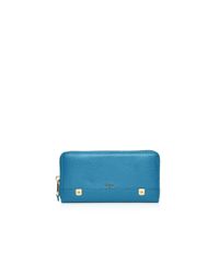 Pink Pony | Blue Lauren Morrison Slim Wallet | Lyst