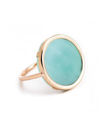 Ginette NY | Blue Amazonite Disc Ring | Lyst