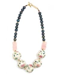 Lizzie Fortunato | Pink Disco Society Necklace | Lyst