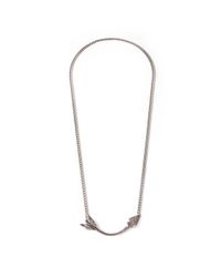 Lulu Frost | G. Frost Arrowhead Necklace - White Bronze | Lyst