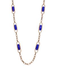 ABS By Allen Schwartz | Blue Sunset Blvd Illusion Station Necklace | Lyst