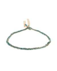 Carolina Bucci | Blue Lucky Wisdom Moon Bracelet | Lyst