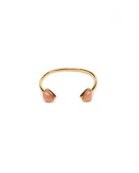 Lizzie Fortunato | Metallic Light Peach Inca Cuff | Lyst