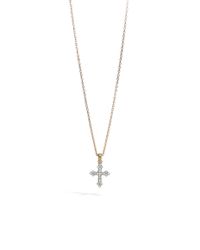 John Hardy | Metallic Classic Chain Small Cross Pendant | Lyst