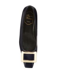 Roger Vivier | Blue 25mm Belle Vivier Patent Leather Pumps | Lyst