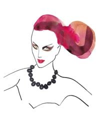 FLorian | Black Pebble Necklace | Lyst