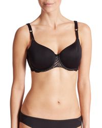 Chantelle | Black Illusion Demi Spacer Multi-way T-shirt Bra | Lyst