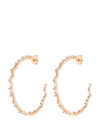 Suzanne Kalan | Pink Vitrine Hoop Earrings | Lyst