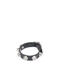 Balenciaga | Gray Giant Silver Bracelet Stud | Lyst