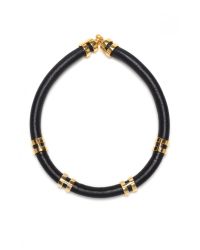 Lizzie Fortunato | Black Double Take Necklace | Lyst