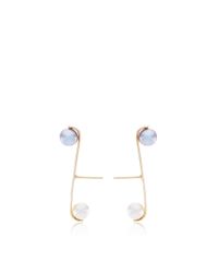 Ana Khouri | Blue Pearl And 18k Yellow Gold Jen Earrings | Lyst