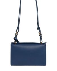 Ferragamo | Blue Small Aileen Smooth Leather Bag | Lyst