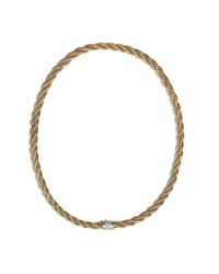 John Hardy | Metallic Classic Chain Small Flat Twisted Chain Necklace | Lyst