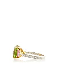Paolo Costagli | Green One Of A Kind Round Peridot Ring | Lyst