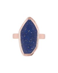 Monica Vinader | Blue Atlantis Flint Ring | Lyst