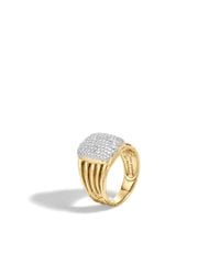 John Hardy | Metallic Bamboo Five Row Ring | Lyst