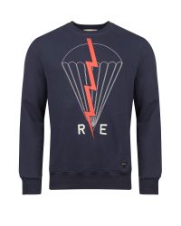 airborne sweatshirt crew neck graphic realm empire navy lyst