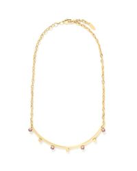 Joomi Lim | Metallic 'shape Shifter' Crystal 16k Gold Plated Necklace | Lyst