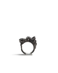 John Hardy | Black Legends Naga Dragon Head Ring | Lyst
