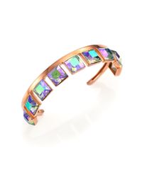 Ca&Lou | Pink Tara Crystal Bracelet | Lyst