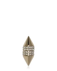 Givenchy | Metallic Small Double Cone Shark Earrings | Lyst