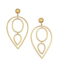Vaubel | Metallic Teardrop Earrings | Lyst
