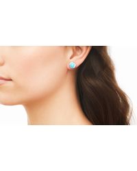 John Hardy | Blue Bamboo Stud Earrings | Lyst