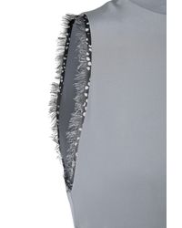 Dorothee Schumacher - Gray Right Amount Of Wrong Blouse Sl.less - Lyst