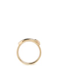 Givenchy | Metallic Metal Buckle Ring | Lyst