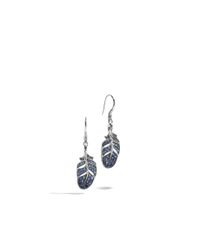 John Hardy | Blue Classic Chain Earrings | Lyst