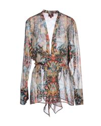 Just Cavalli | Black Blouse | Lyst