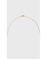 Wwake | Metallic Offset Opalite Arc Necklace | Lyst